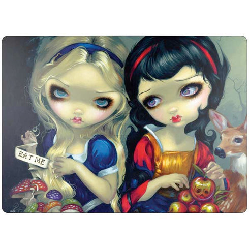 Alice & Snow Fairy Tail with Cat and Raccoon by Jasmine Becket-Griffith Surface Laptop 7 15in Skin