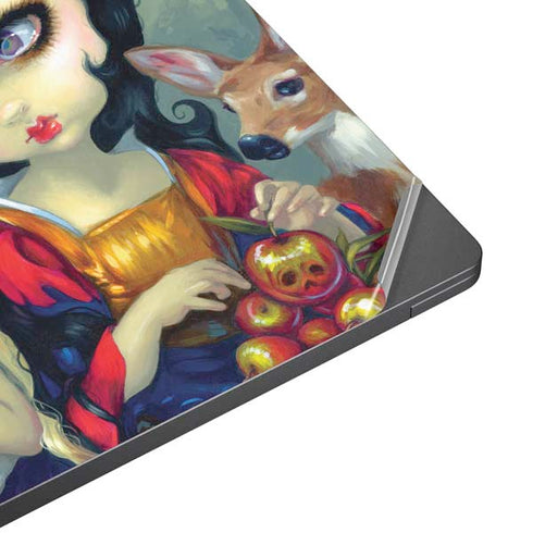 Alice & Snow Fairy Tail with Cat and Raccoon by Jasmine Becket-Griffith Surface Laptop 7 15in Skin