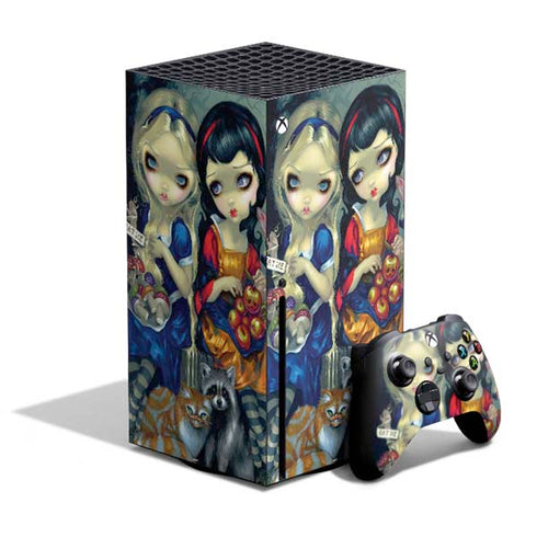 Alice & Snow Fairy Tail with Cat and Raccoon by Jasmine Becket-Griffith Xbox Series X Skins