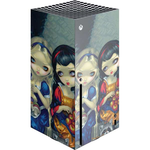 Alice & Snow Fairy Tail with Cat and Raccoon by Jasmine Becket-Griffith Xbox Series X Skins