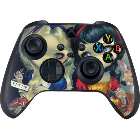 Alice & Snow Fairy Tail with Cat and Raccoon by Jasmine Becket-Griffith Xbox Series X Skins