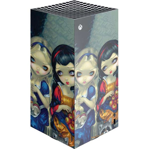 Alice & Snow Fairy Tail with Cat and Raccoon by Jasmine Becket-Griffith Xbox Series X Skins