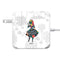 Disney Alice in Wonderland (animated) Silhouette Curiouser and Curiouser 85W Power Adapter (15 and 17 inch MacBook Pro Charger) Skin