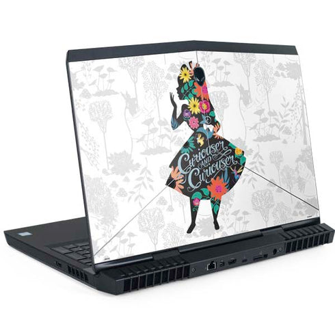 Disney Alice in Wonderland (animated) Silhouette Curiouser and Curiouser Dell Alienware Skin