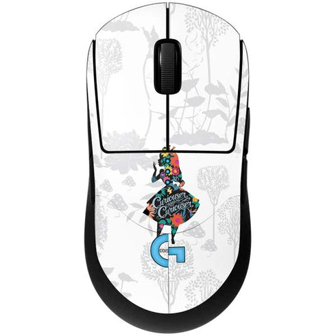 Disney Alice in Wonderland (animated) Silhouette Curiouser and Curiouser G Pro Wireless Gaming Mouse Skin