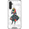 Disney Alice in Wonderland (animated) Silhouette Curiouser and Curiouser Galaxy A17 Clear Case