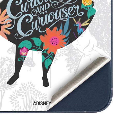 Disney Alice in Wonderland (animated) Silhouette Curiouser and Curiouser Galaxy A36 5G Skin