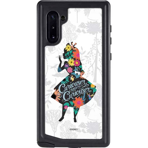 Disney Alice in Wonderland (animated) Silhouette Curiouser and Curiouser Galaxy Cases