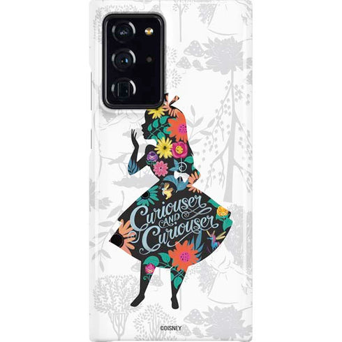 Disney Alice in Wonderland (animated) Silhouette Curiouser and Curiouser Galaxy Cases