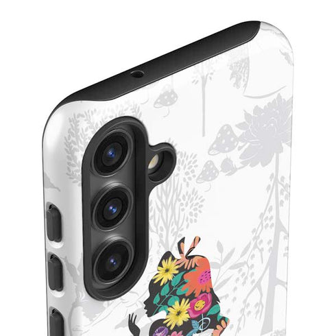 Disney Alice in Wonderland (animated) Silhouette Curiouser and Curiouser Galaxy S25 Impact Case