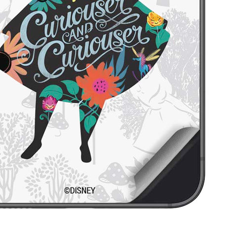 Disney Alice in Wonderland (animated) Silhouette Curiouser and Curiouser Galaxy S24 Skin