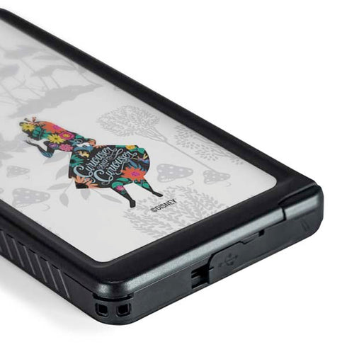 Disney Alice in Wonderland (animated) Silhouette Curiouser and Curiouser Galaxy S24 Ultra Waterproof Case