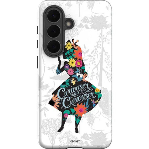 Disney Alice in Wonderland (animated) Silhouette Curiouser and Curiouser Galaxy S26 Impact Case