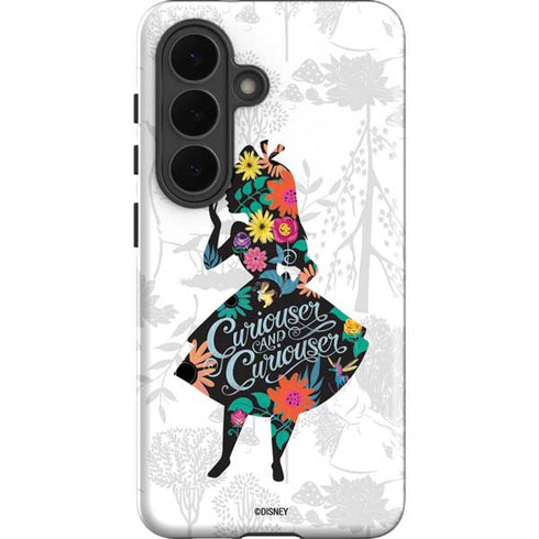 Disney Alice in Wonderland (animated) Silhouette Curiouser and Curiouser Galaxy S26 Plus Impact Case