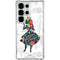 Disney Alice in Wonderland (animated) Silhouette Curiouser and Curiouser Galaxy S26 Ultra Clear Case
