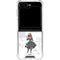 Disney Alice in Wonderland (animated) Silhouette Curiouser and Curiouser Galaxy Z Flip6 Clear Case
