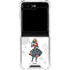 Disney Alice in Wonderland (animated) Silhouette Curiouser and Curiouser Galaxy Z Flip6 Clear Case
