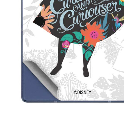 Disney Alice in Wonderland (animated) Silhouette Curiouser and Curiouser Galaxy Z Fold6 Skin