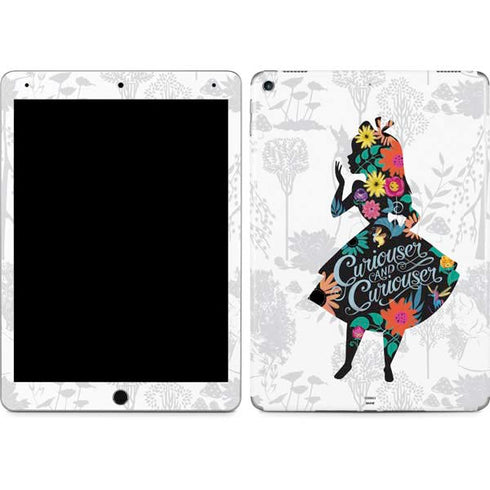 Disney Alice in Wonderland (animated) Silhouette Curiouser and Curiouser iPad Skins