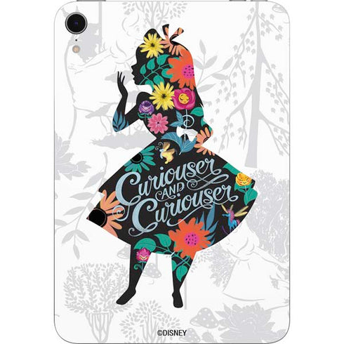 Disney Alice in Wonderland (animated) Silhouette Curiouser and Curiouser Apple iPad Mini Skin