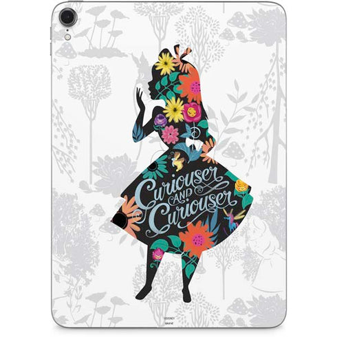 Disney Alice in Wonderland (animated) Silhouette Curiouser and Curiouser Apple iPad Pro Skin