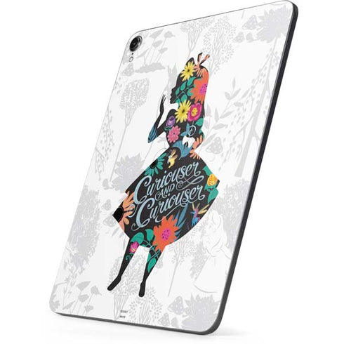 Disney Alice in Wonderland (animated) Silhouette Curiouser and Curiouser Apple iPad Pro Skin