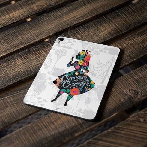Disney Alice in Wonderland (animated) Silhouette Curiouser and Curiouser Apple iPad Pro Skin