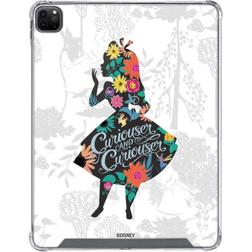 Disney Alice in Wonderland (animated) Silhouette Curiouser and Curiouser iPad Cases