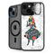 Disney Alice in Wonderland (animated) Silhouette Curiouser and Curiouser iPhone 14 Plus Kickstand Case