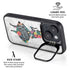 Disney Alice in Wonderland (animated) Silhouette Curiouser and Curiouser iPhone 14 Plus Kickstand Case