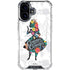 Disney Alice in Wonderland (animated) Silhouette Curiouser and Curiouser iPhone 16 Clear Case