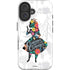 Disney Alice in Wonderland (animated) Silhouette Curiouser and Curiouser iPhone 16 Impact Case