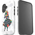 Disney Alice in Wonderland (animated) Silhouette Curiouser and Curiouser iPhone 16 Impact Case