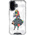 Disney Alice in Wonderland (animated) Silhouette Curiouser and Curiouser iPhone 16 Plus Clear Case