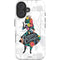 Disney Alice in Wonderland (animated) Silhouette Curiouser and Curiouser iPhone 16 Plus Magsafe Impact Case