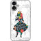Disney Alice in Wonderland (animated) Silhouette Curiouser and Curiouser iPhone 16 Plus Skin