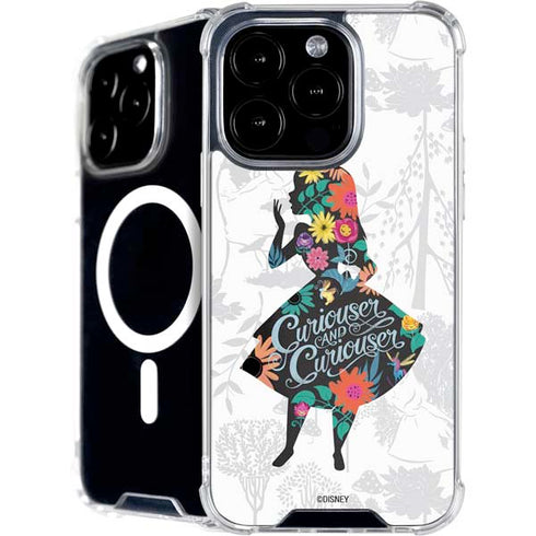 Disney Alice in Wonderland (animated) Silhouette Curiouser and Curiouser iPhone 16 Pro MagSafe Case