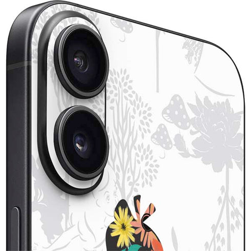 Disney Alice in Wonderland (animated) Silhouette Curiouser and Curiouser iPhone 16 Skin