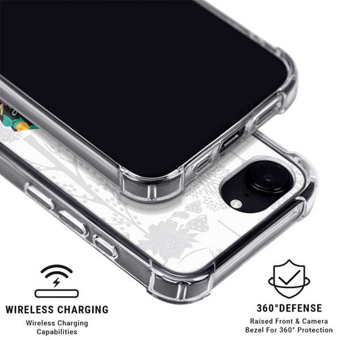 Disney Alice in Wonderland (animated) Silhouette Curiouser and Curiouser iPhone 16e MagSafe Case
