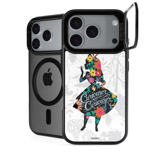 Disney Alice in Wonderland (animated) Silhouette Curiouser and Curiouser iPhone 18 Pro Max Kickstand Case