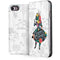 Disney Alice in Wonderland (animated) Silhouette Curiouser and Curiouser iPhone 7 Folio Case