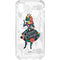 Disney Alice in Wonderland (animated) Silhouette Curiouser and Curiouser iPhone XS Clear Case