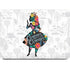 Disney Alice in Wonderland (animated) Silhouette Curiouser and Curiouser Apple MacBook Air Skin