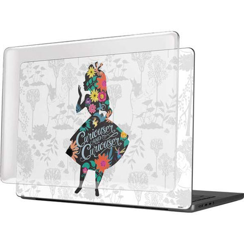 Disney Alice in Wonderland (animated) Silhouette Curiouser and Curiouser MacBook Pro 14in (2021-24) Case plus Skin
