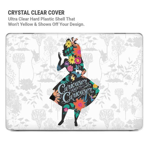 Disney Alice in Wonderland (animated) Silhouette Curiouser and Curiouser MacBook Pro 14in (2021-24) Case plus Skin