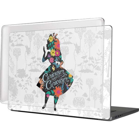 Disney Alice in Wonderland (animated) Silhouette Curiouser and Curiouser MacBook Cases