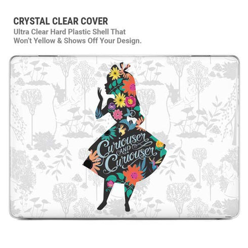 Disney Alice in Wonderland (animated) Silhouette Curiouser and Curiouser MacBook Cases