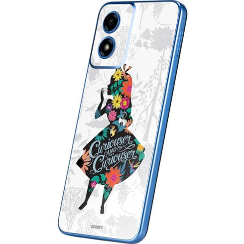 Disney Alice in Wonderland (animated) Silhouette Curiouser and Curiouser Moto G Play 4G (2024) Skin