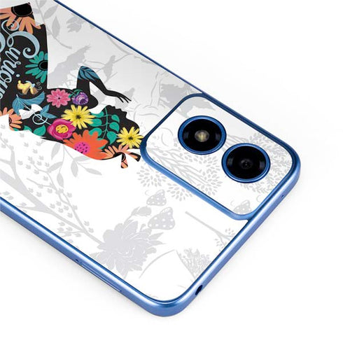 Disney Alice in Wonderland (animated) Silhouette Curiouser and Curiouser Moto G Play 4G (2024) Skin
