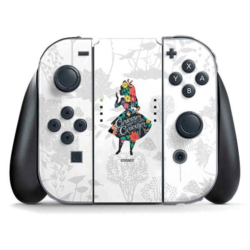 Disney Alice in Wonderland (animated) Silhouette Curiouser and Curiouser Nintendo Skins